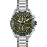 Hugo Boss Chronograph Herrenuhr mit Grünem Zifferblatt - HB1513951